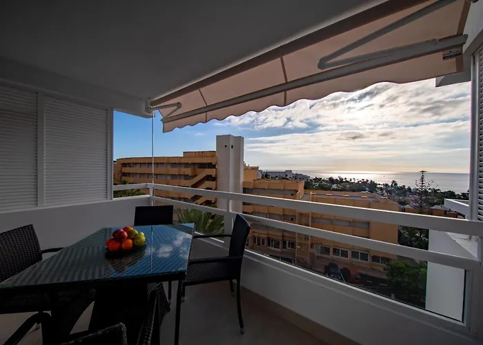 شقة Ponderosa 615, Americas, One Bedroom With Large Terrace And Ocean View, Next To Siam Park بلايا ذي لاس أميريكاس